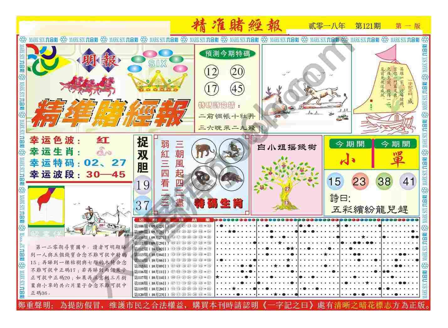 精准赌经报