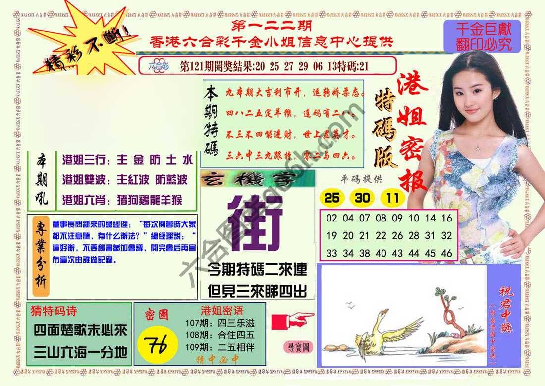 港姐密报