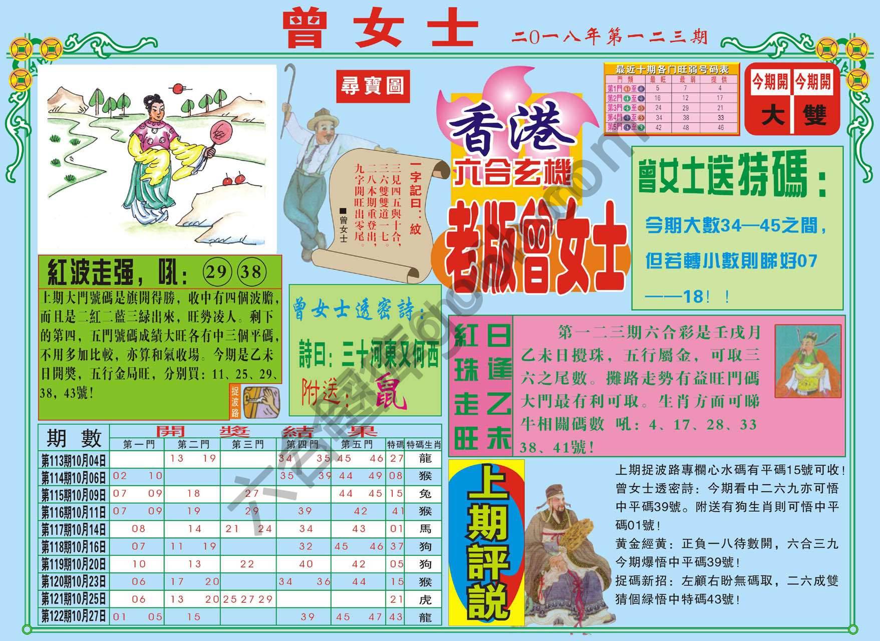 老版曾女士