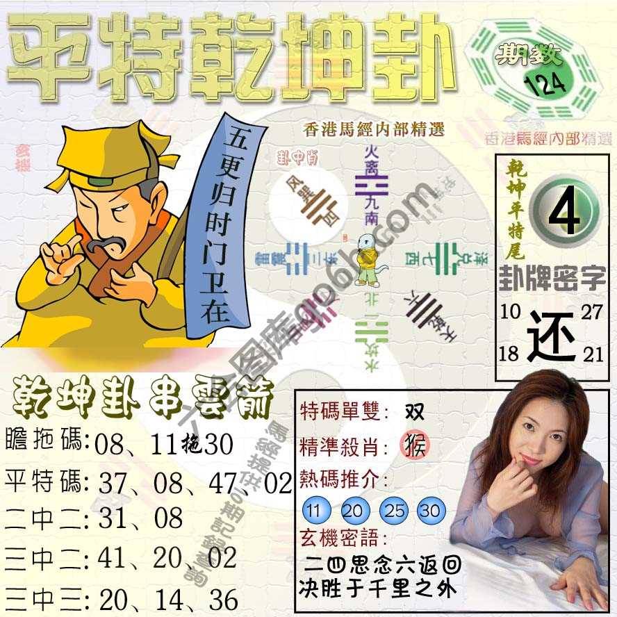 平特乾坤卦