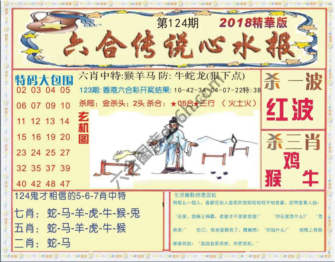 六合传说心水报