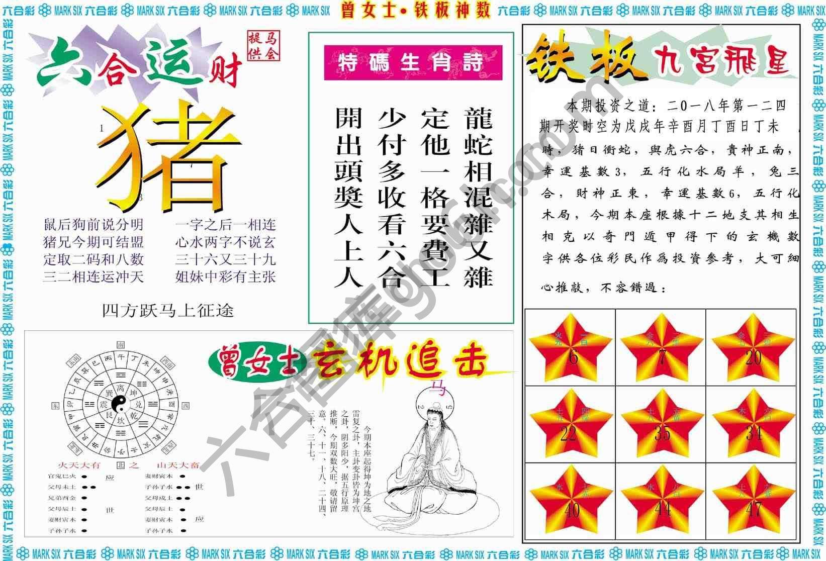曾女士铁板神数