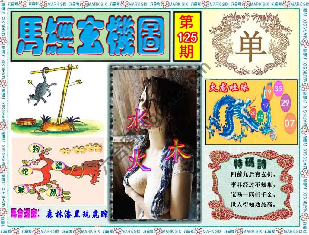 马经玄机图