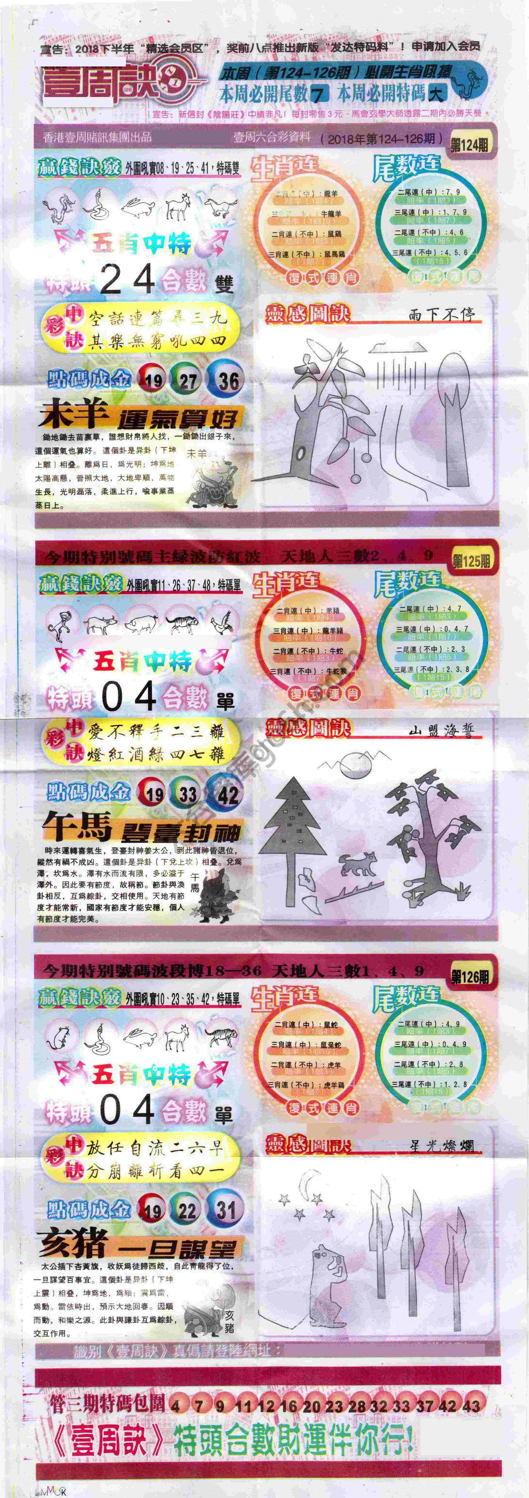 一周决