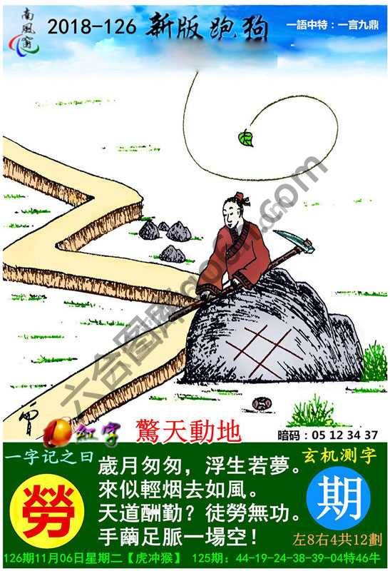 跑狗图（新版）