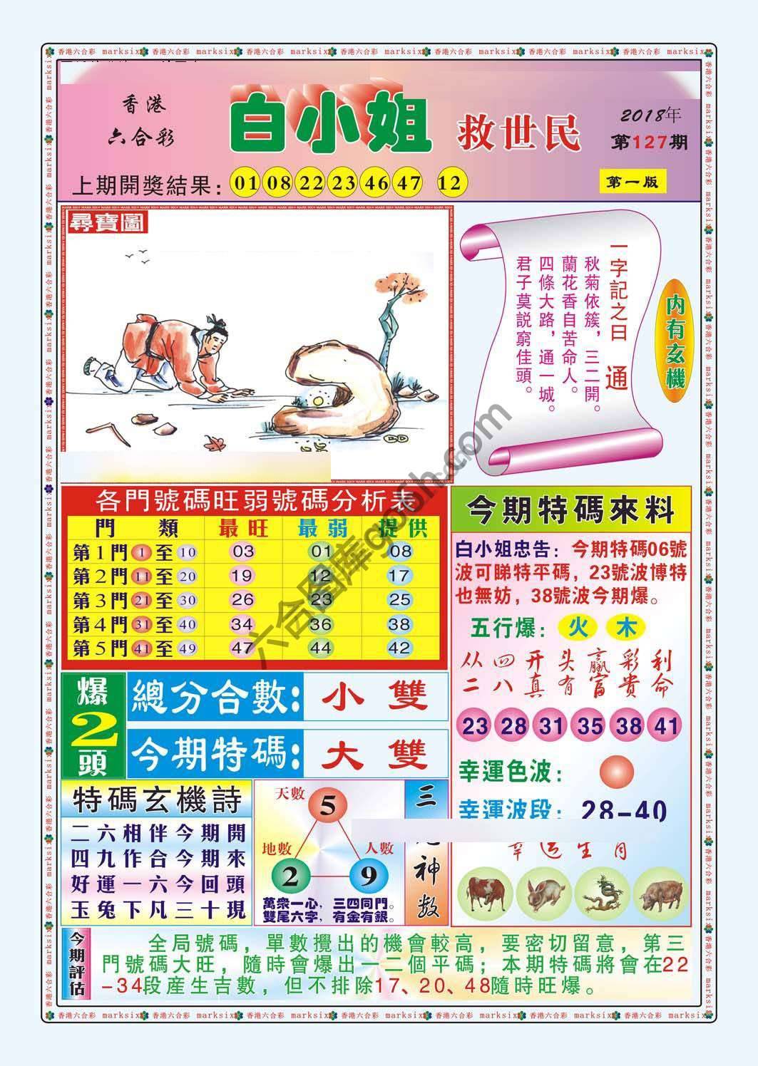 白小姐救世民