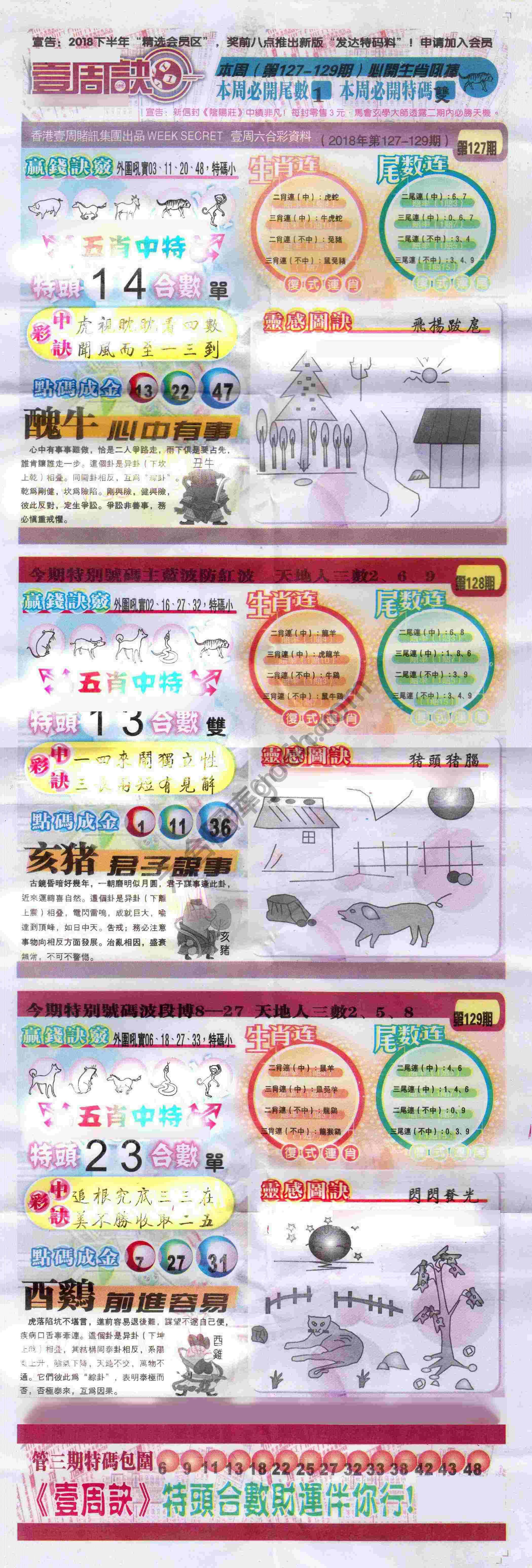 一周决