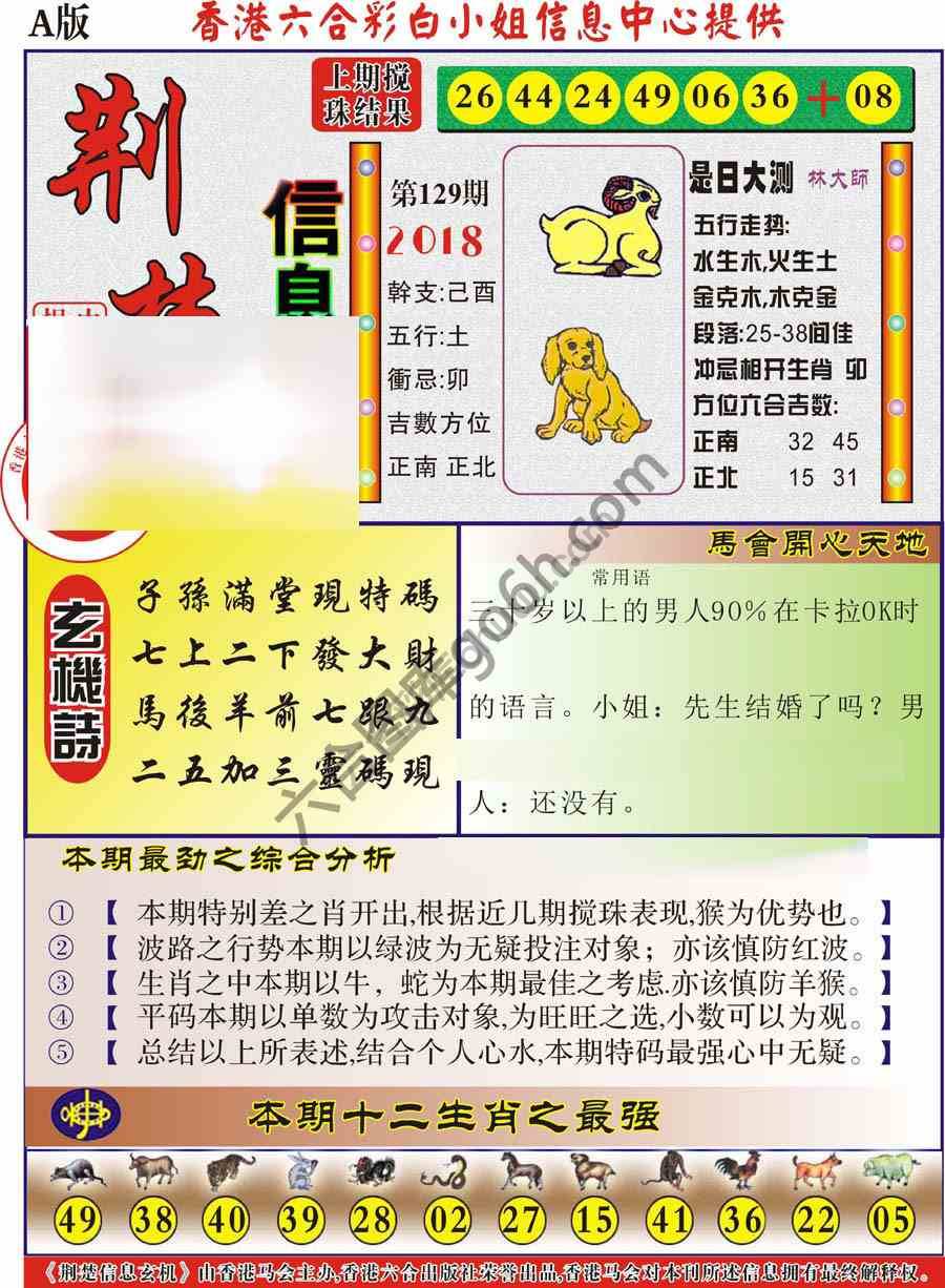 荆楚信息玄机
