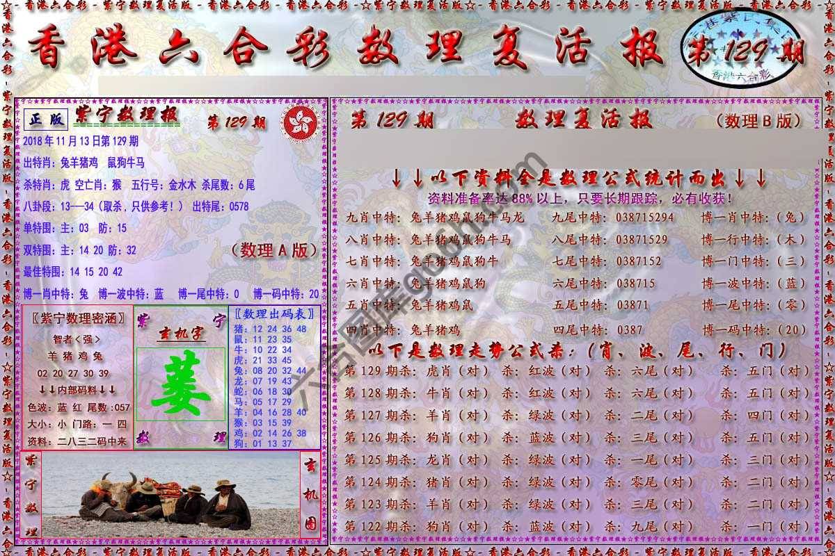 数理复活报