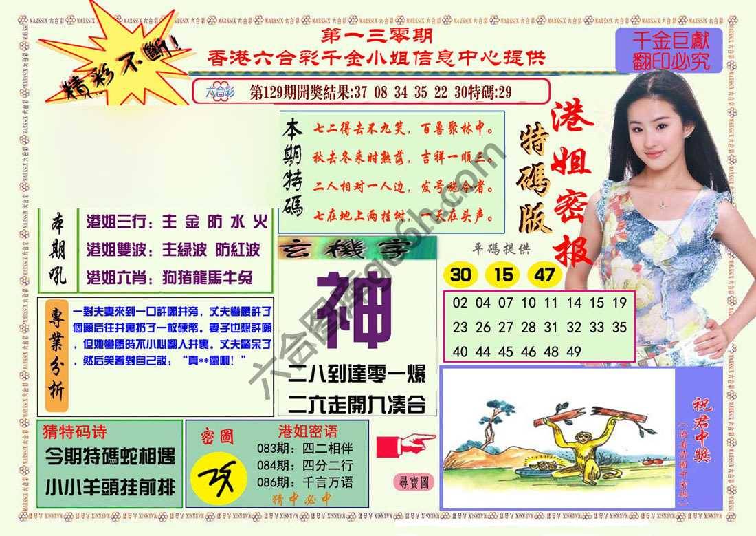 港姐密报