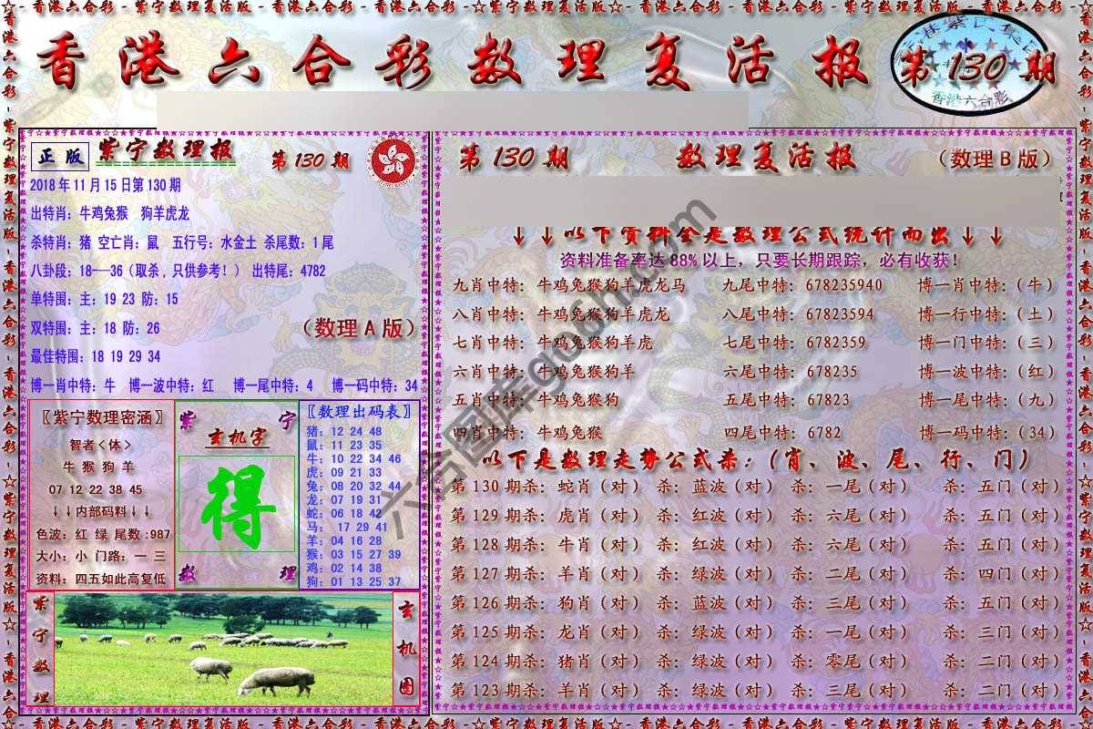 数理复活报