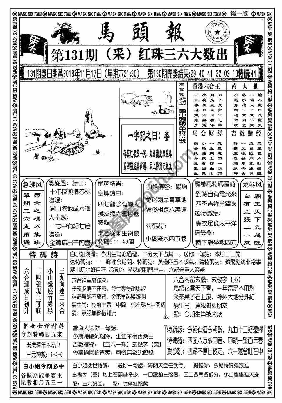 马头报