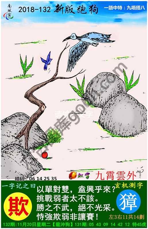 跑狗图（新版）