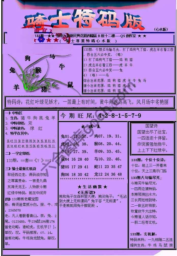 另类骑士特码版