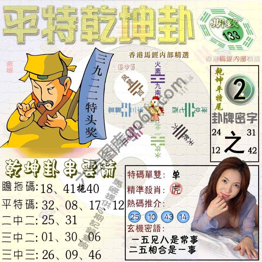 平特乾坤卦