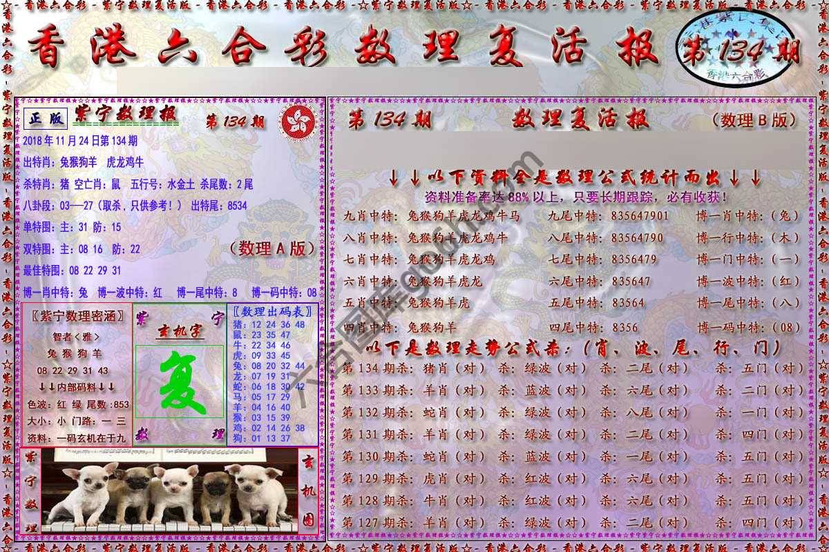 数理复活报