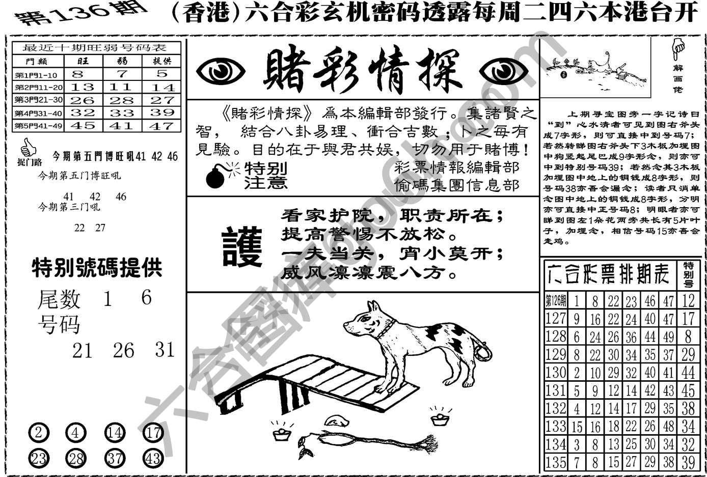 赌彩情探