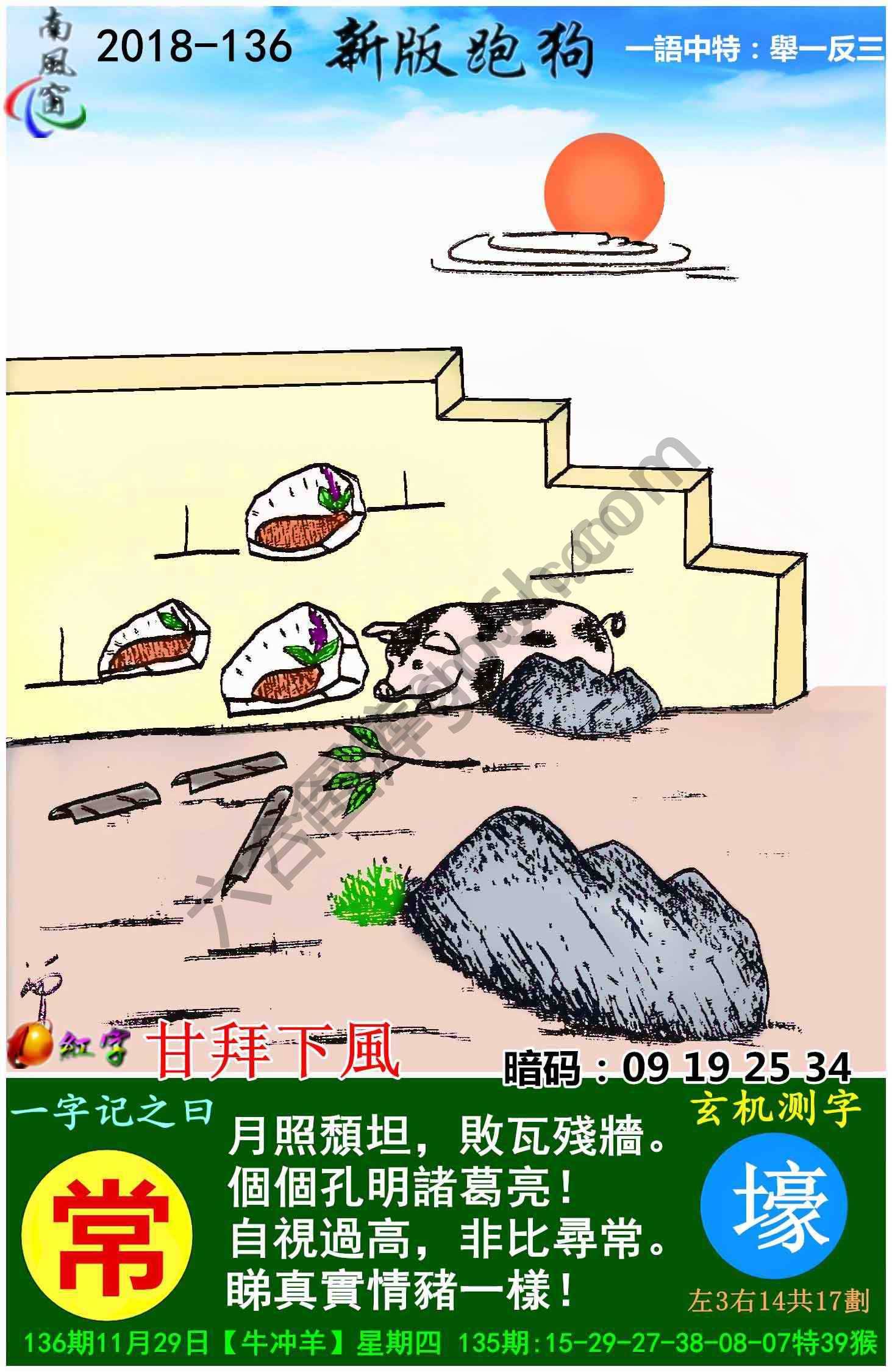 跑狗图（新版）
