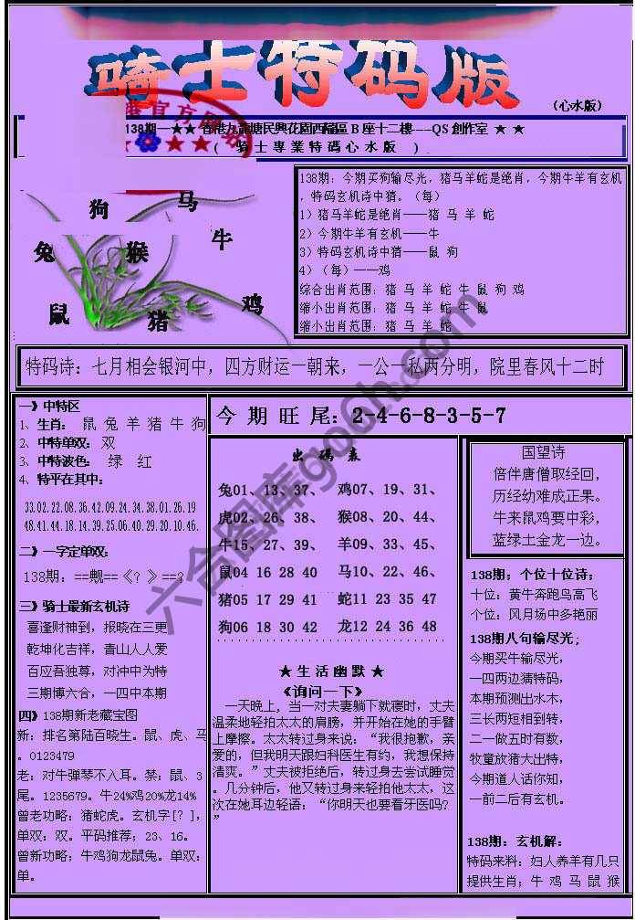 另类骑士特码版