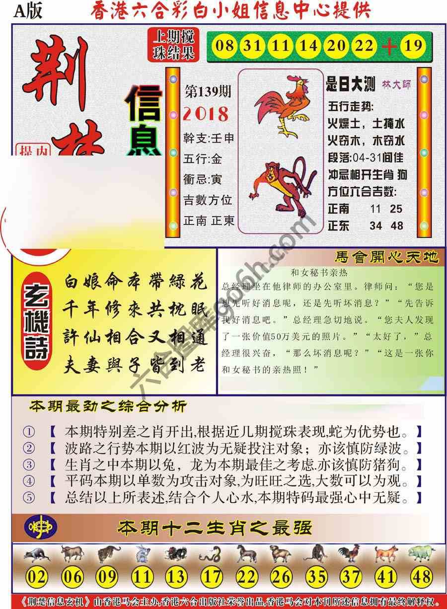 荆楚信息玄机