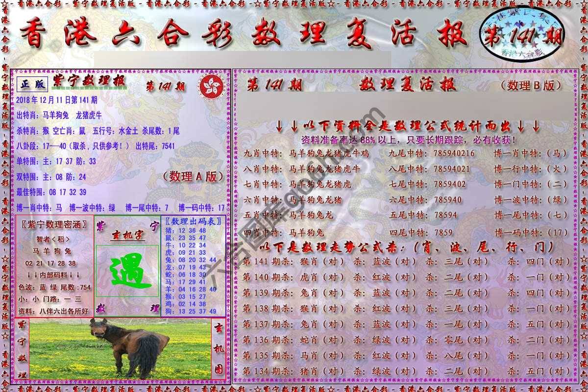数理复活报