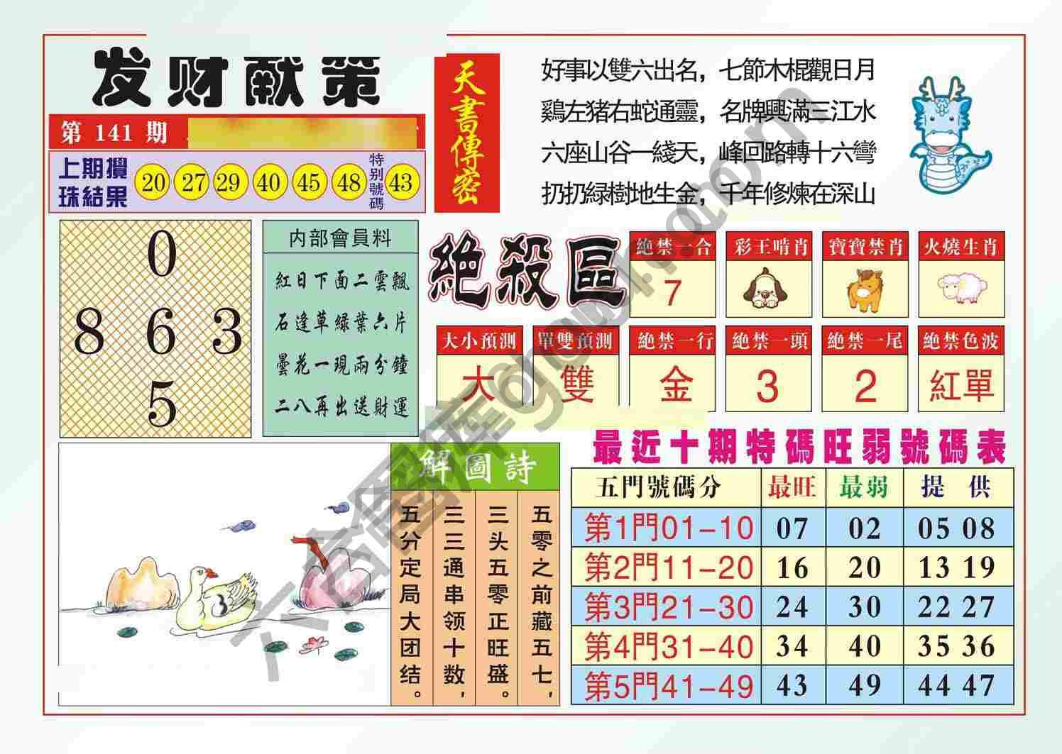 发财献策