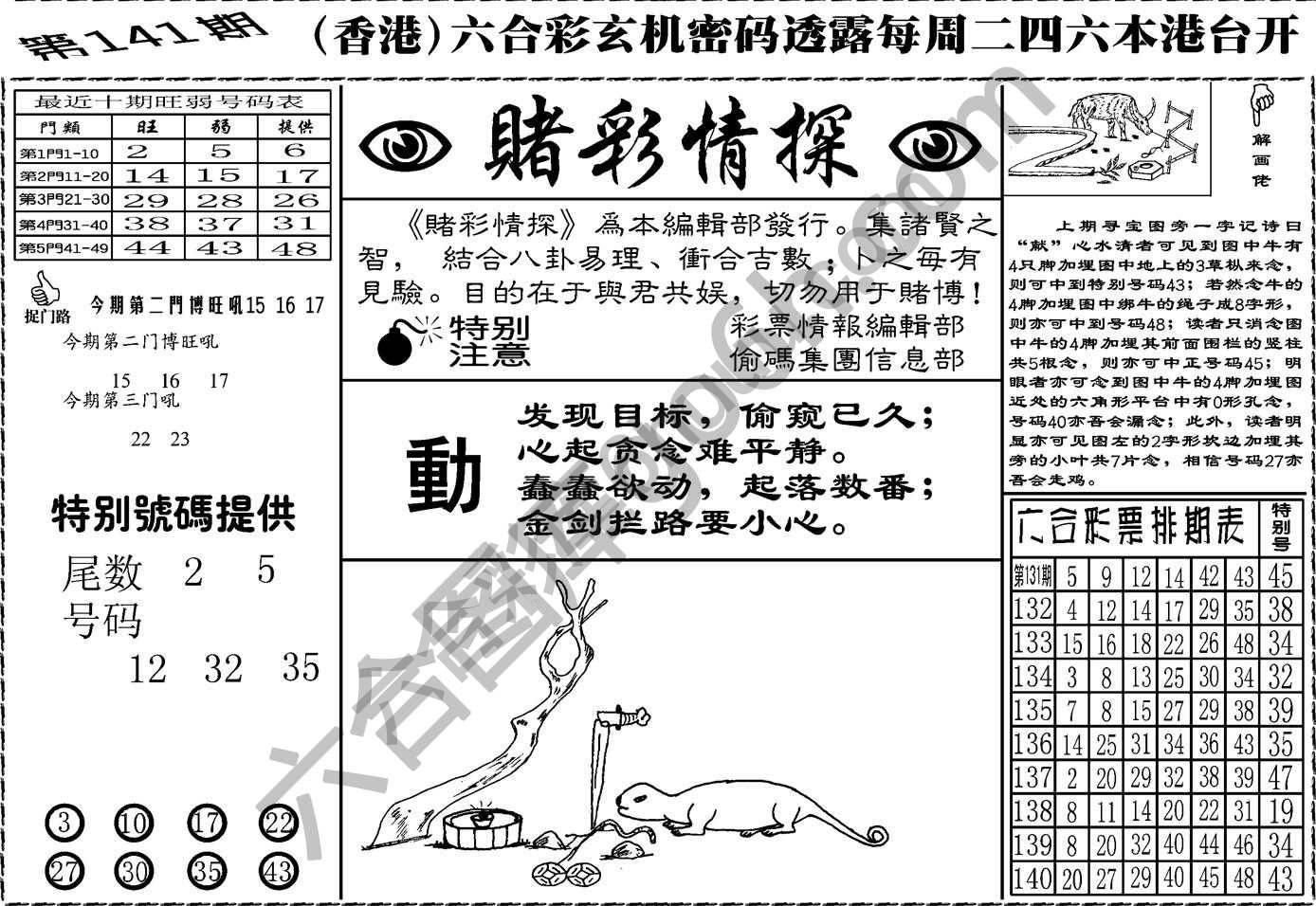 赌彩情探
