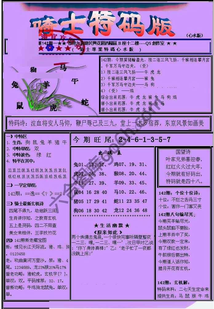 另类骑士特码版