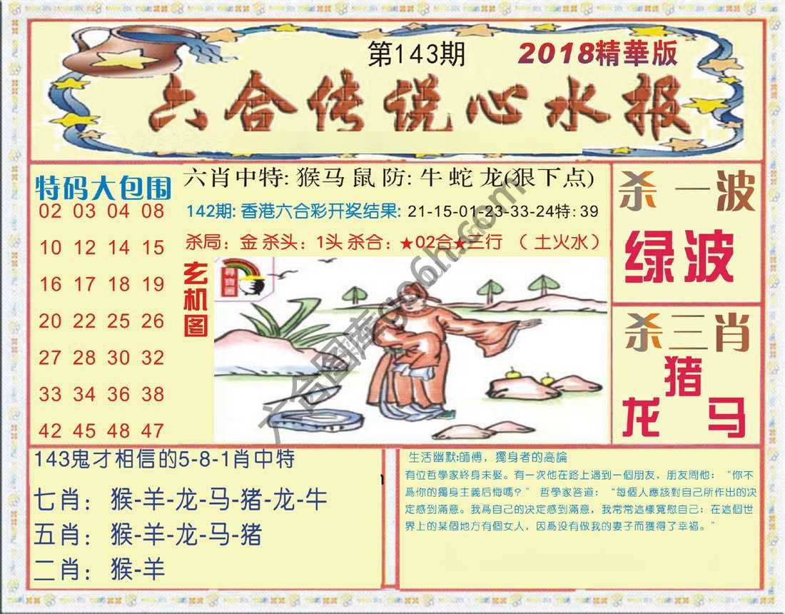 六合传说心水报