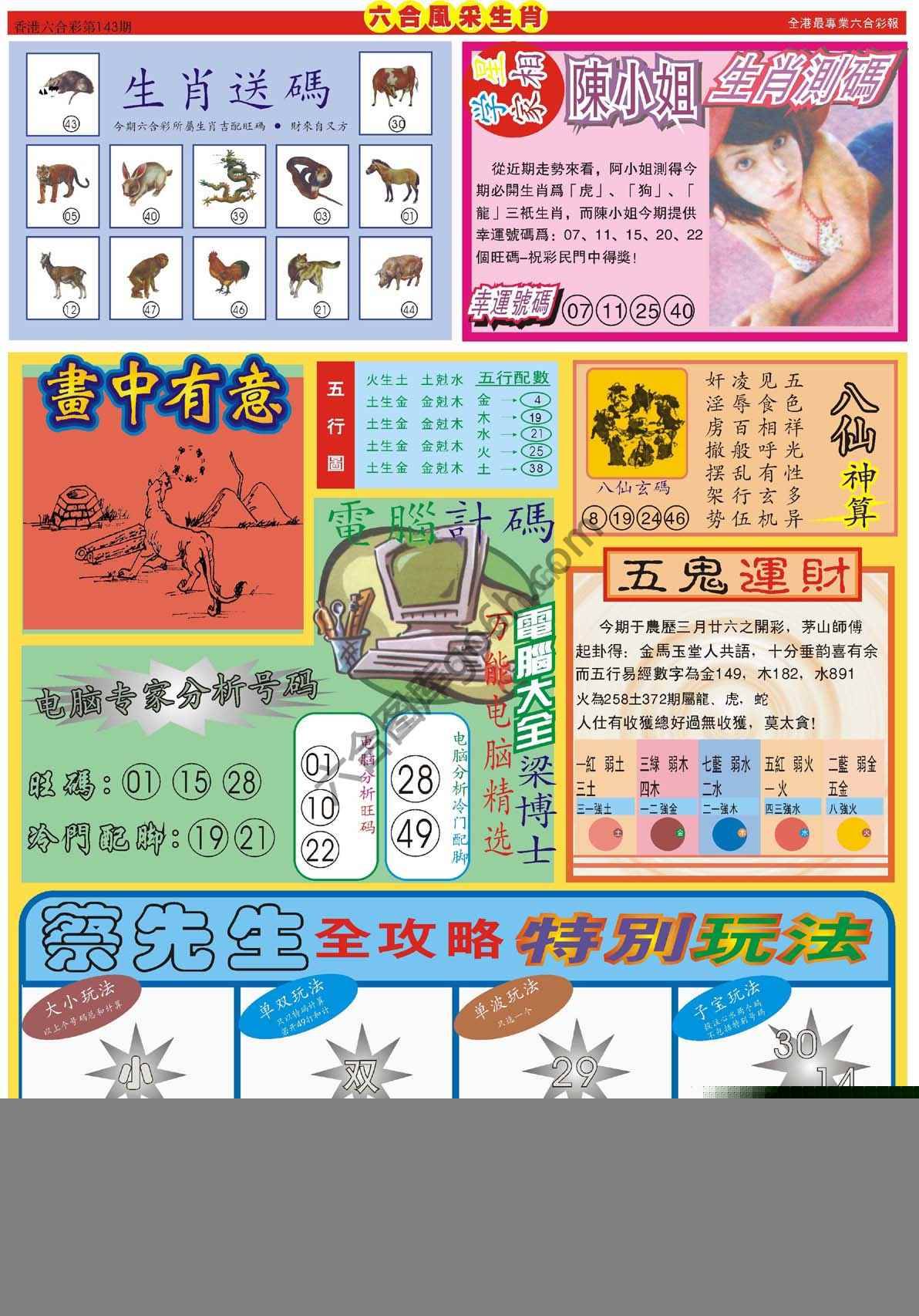 六合风采生肖