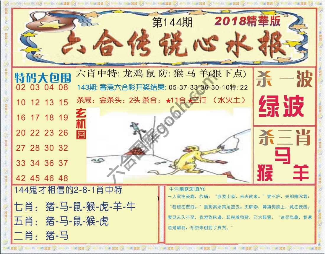 六合传说心水报