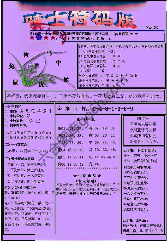 另类骑士特码版