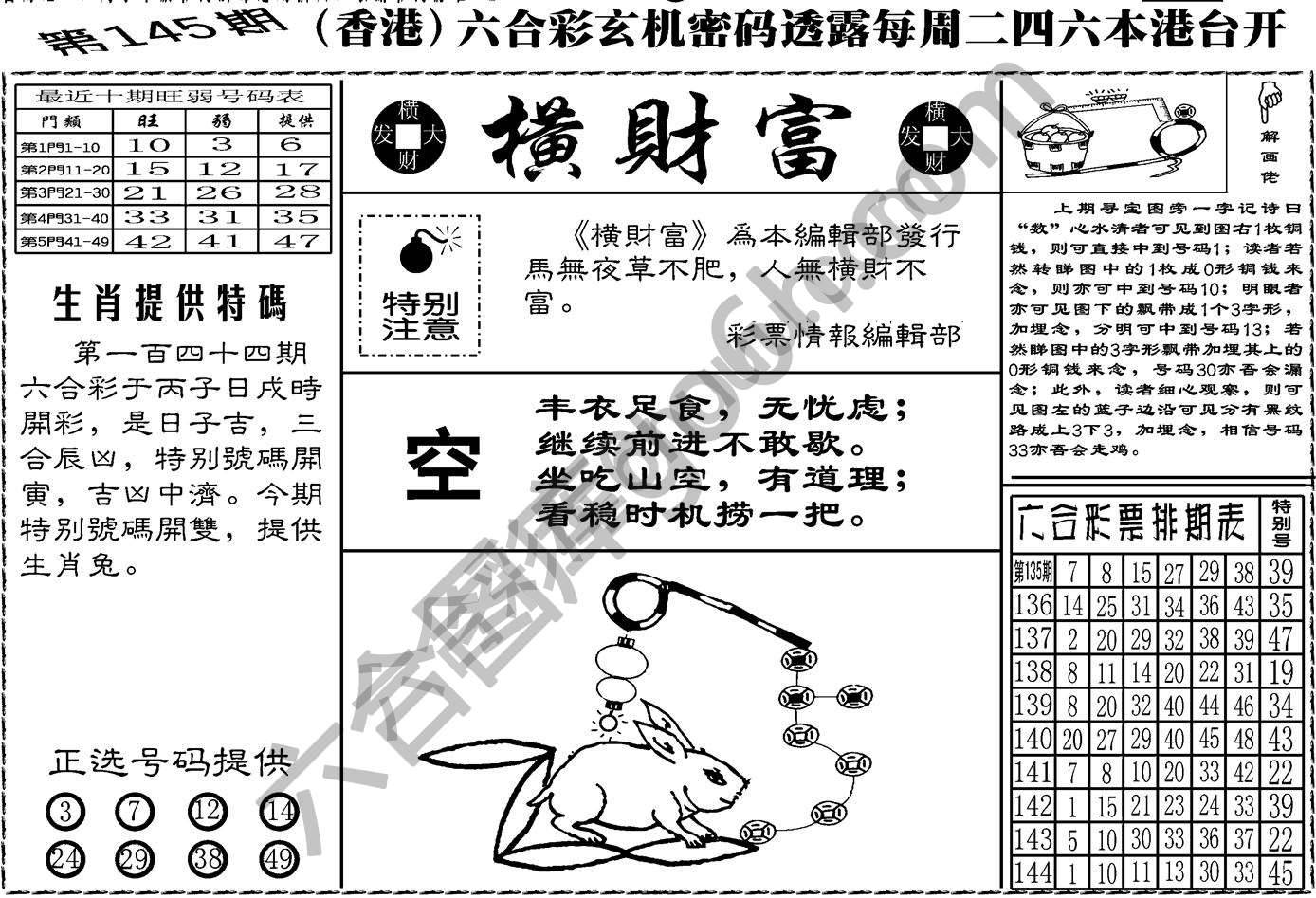 横财富