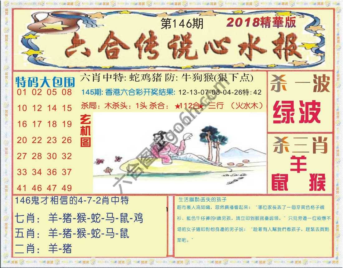 六合传说心水报