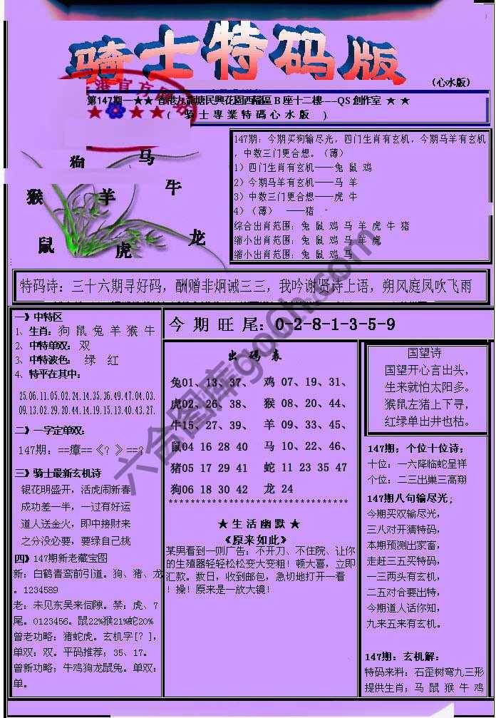 另类骑士特码版