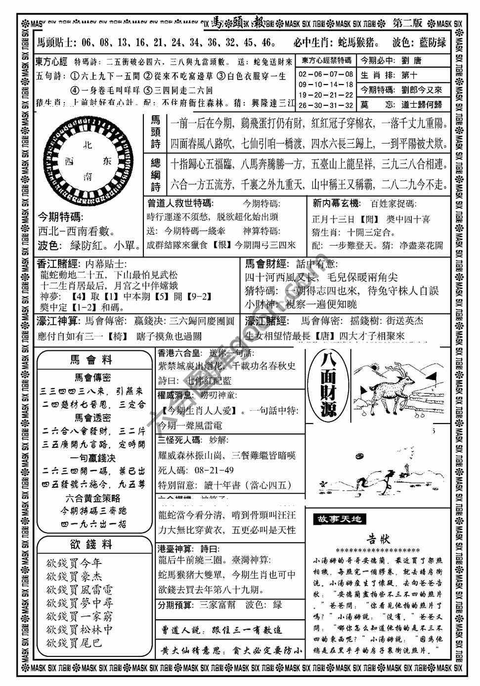 马头报