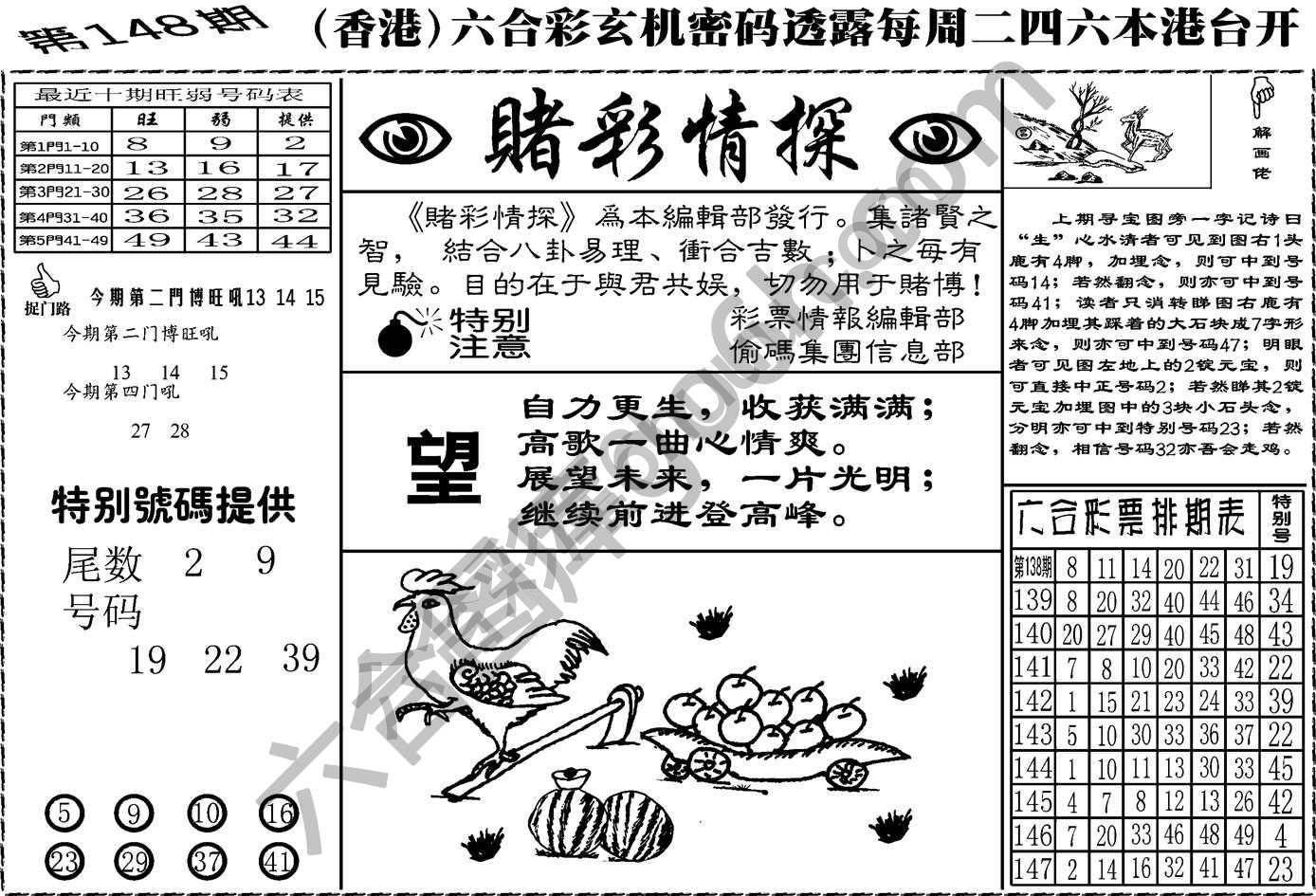 赌彩情探