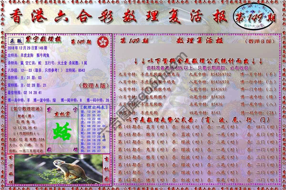 数理复活报