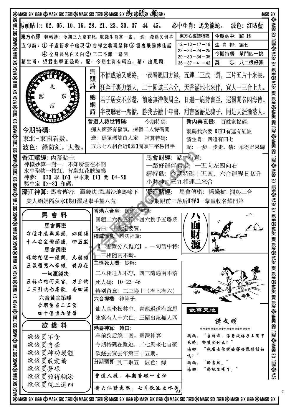 马头报