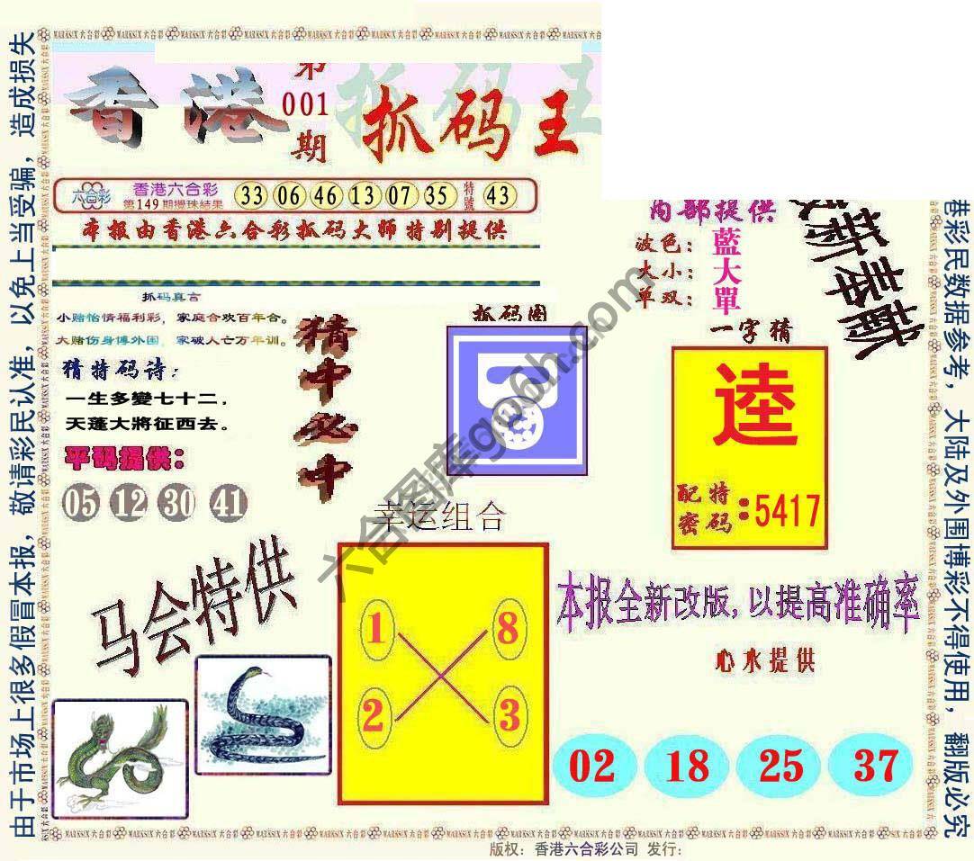 新抓码王
