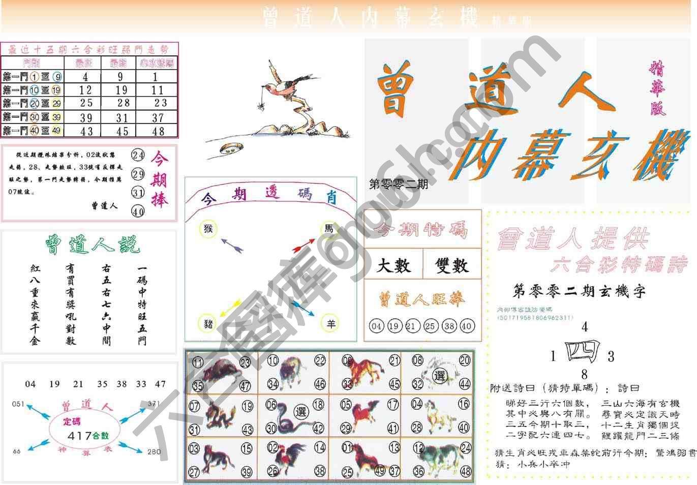曾道人内幕玄机(精华版)