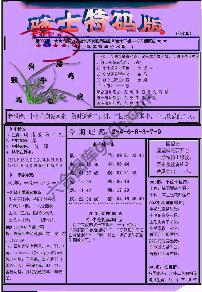 另类骑士特码版