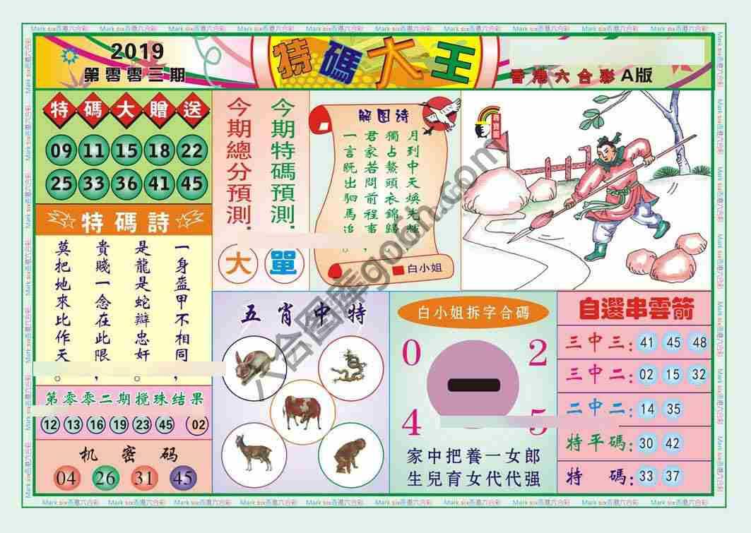特码大王