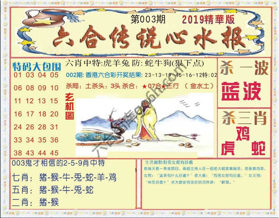 六合传说心水报