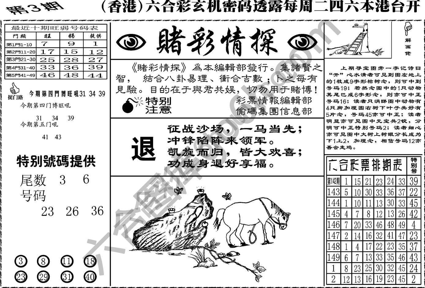 赌彩情探
