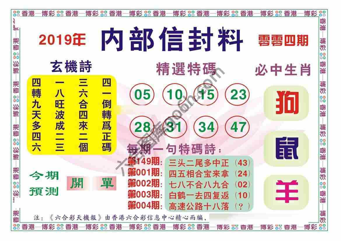 内部信封料