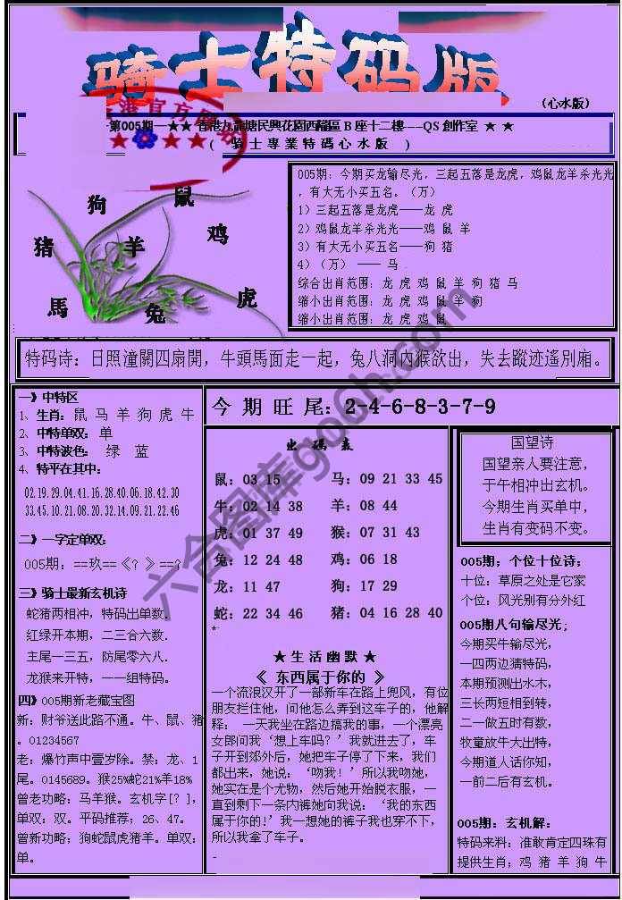 另类骑士特码版