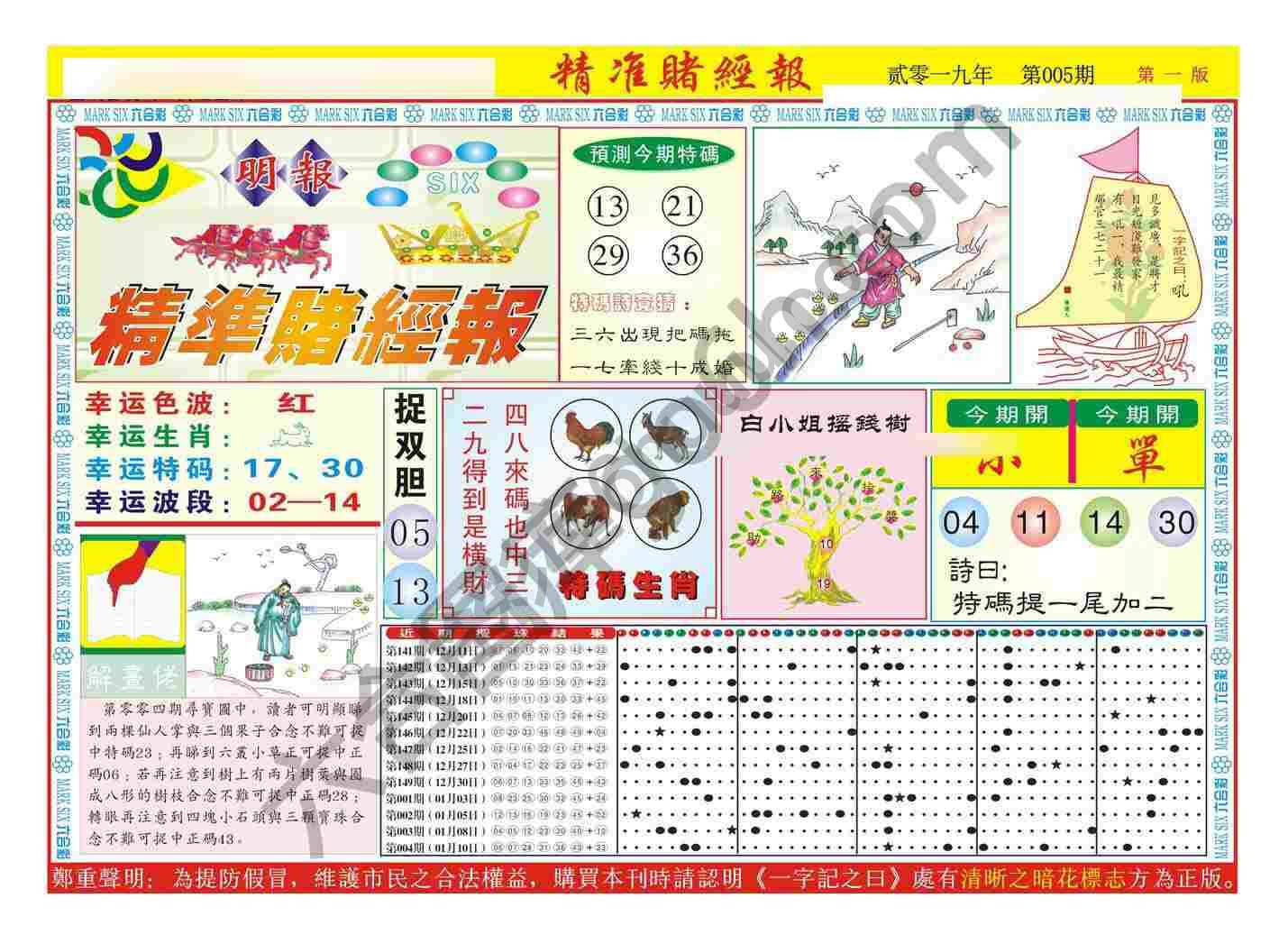 精准赌经报