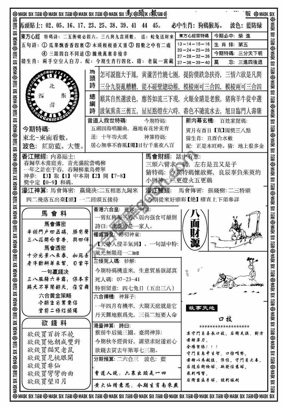 马头报