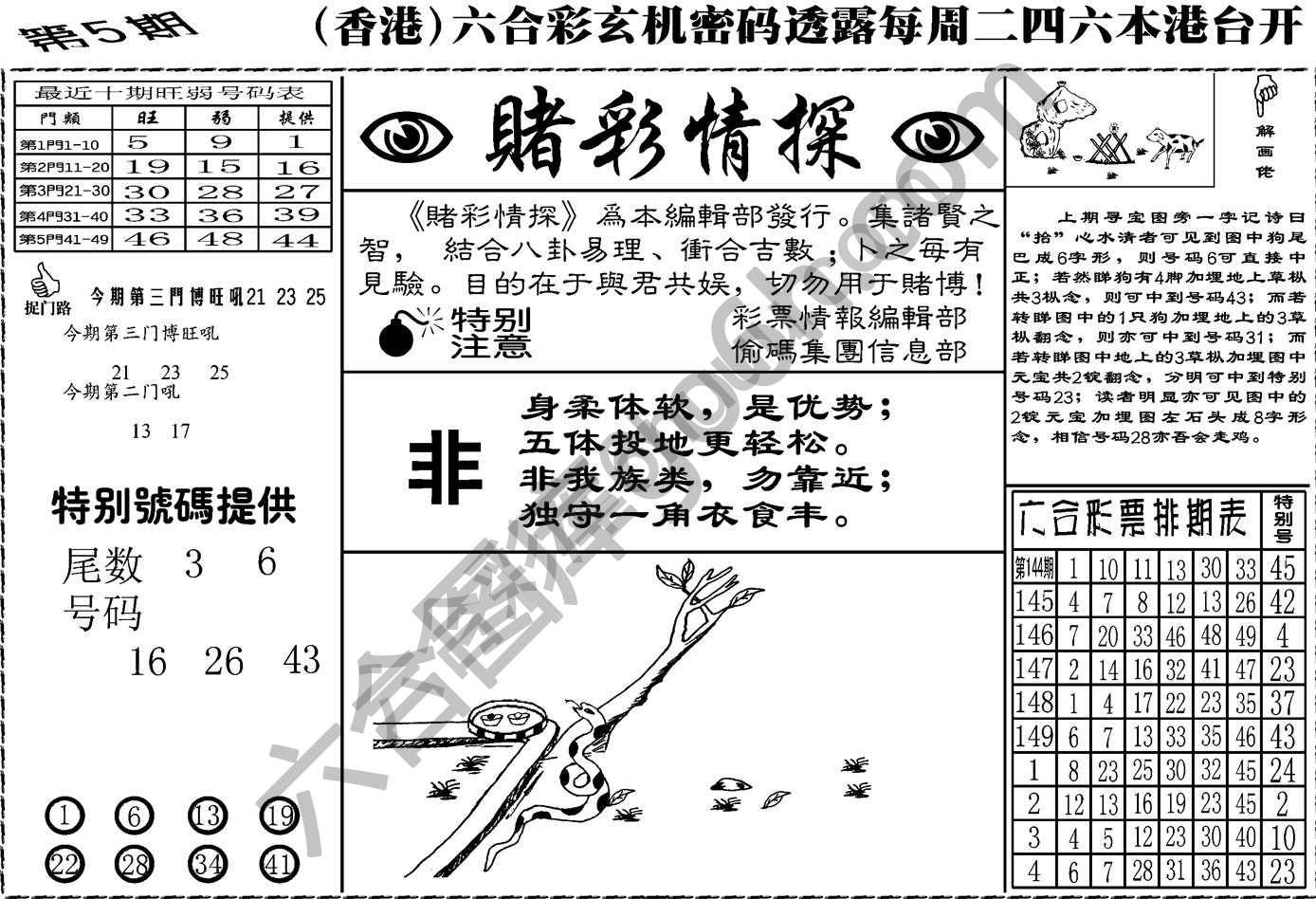 赌彩情探
